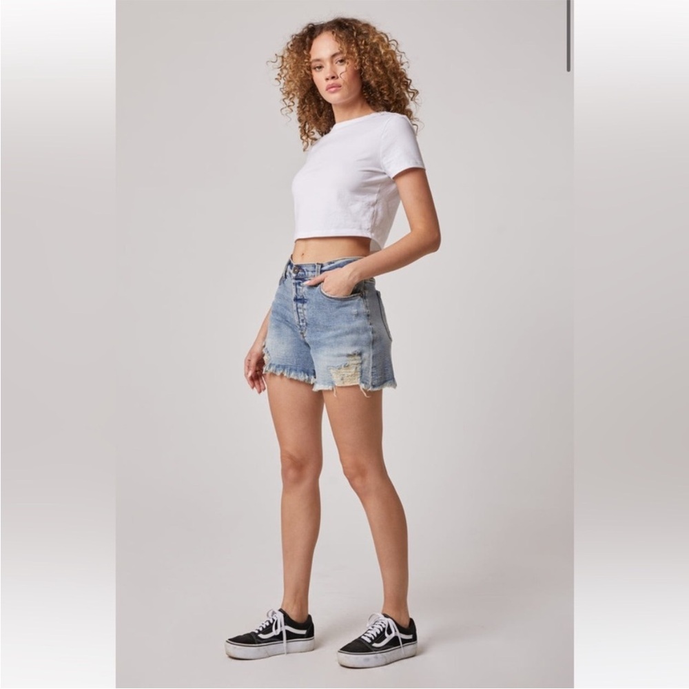 Edyson delon Distressed Jean Shorts
